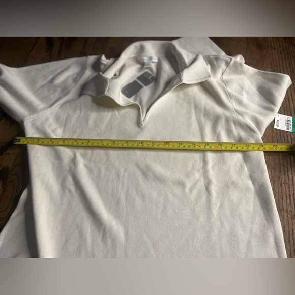 Charter Club Silk Blend Womans Sweater in Cream Color!! - Picture 9 of 11